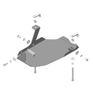 photo Защита Задний дифференциал KIA Sorento Prime ( 2015-2017 ) г. арт: 00943-3