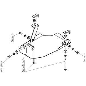 Защита Задний дифференциал KIA Sorento Prime ( 2015-2017 ) г. арт: 00943-3 photo3 Интернет магазин Автоаксессуаров Защита картера, МКПП, АКПП, РК, ТБ (Мотодор)