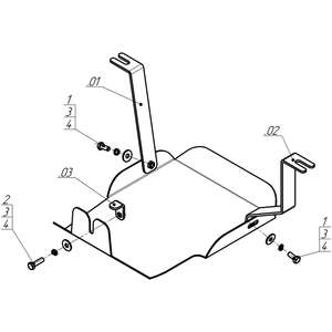 Защита Задний дифференциал KIA Sportage ( 2022- ) г. арт: 70905-2 photo3 Интернет магазин Автоаксессуаров Защита картера, МКПП, АКПП, РК, ТБ (Мотодор)