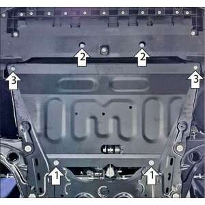 Защита Двигатель, Коробка переключения передач Lada Iskra Cross ( 2025- ) г. арт: 72105-2