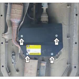 Защита Раздаточная коробка Lada Niva Travel ( 2021- ) г. арт: 13007-3