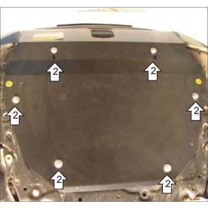 Защита Двигатель, Коробка переключения передач Land Rover Freelander II ( 2006-2012 ) г. арт: 13202-2 photo1 Интернет магазин Автоаксессуаров Защита картера, МКПП, АКПП, РК, ТБ (Мотодор)