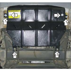 Защита Двигатель Mercedes-benz Sprinter Classic ( 2013-2018 ) г. арт: 01235-5 photo1 Интернет магазин Автоаксессуаров Защита картера, МКПП, АКПП, РК, ТБ (Мотодор)