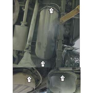 Защита Топливный бак Mitsubishi L 200 ( 2006-2014 ) г. арт: 01335-4