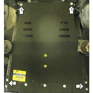 Защита Коробка переключения передач Mitsubishi L 200 ( 2006-2014 ) г. арт: 11305-2 photo1 Интернет магазин Автоаксессуаров Защита картера, МКПП, АКПП, РК, ТБ (Мотодор)