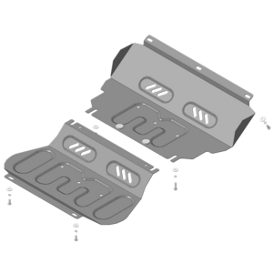 photo Защита Двигатель, Радиатор, Передний дифференциал Mitsubishi L 200 ( 2014-2015 ) г. арт: 71302-2