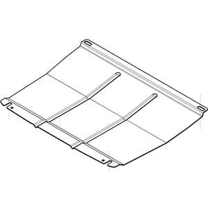 Защита Двигатель, Передний дифференциал Mitsubishi Pajero IV ( 2012-2020 ) г. арт: 61306-2 photo2 Интернет магазин Автоаксессуаров Защита картера, МКПП, АКПП, РК, ТБ (Мотодор)