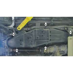 Защита Топливный бак Mitsubishi Pajero IV ( 2012-2020 ) г. арт: 11340-2
