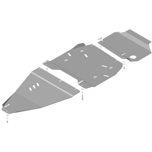 Защита Двигатель, Коробка переключения передач, Раздаточная коробка Nissan Navara ( 2010-2016 ) г. арт: 11409-2 photo1 Интернет магазин Автоаксессуаров Защита картера, МКПП, АКПП, РК, ТБ (Мотодор)