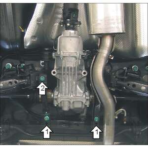 Защита Задний дифференциал Nissan X-Trail ( 2007-2010 ) г. арт: 11405-3 photo2 Интернет магазин Автоаксессуаров Защита картера, МКПП, АКПП, РК, ТБ (Мотодор)