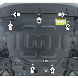 Защита Двигатель, Коробка переключения передач JAECOO J7 ( 2023- ) г. арт: 79006-2 photo1 Интернет магазин Автоаксессуаров Защита картера, МКПП, АКПП, РК, ТБ (Мотодор)
