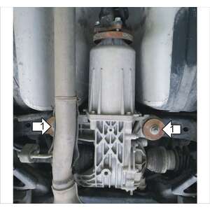 Защита Задний дифференциал Opel Antara ( 2012-2015 ) г. арт: 13003-5 photo2 Интернет магазин Автоаксессуаров Защита картера, МКПП, АКПП, РК, ТБ (Мотодор)