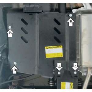 Защита Топливный бак Renault Kaptur ( 2016-2020 ) г. арт: 71713-7