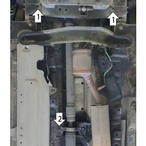 Защита Датчик Renault Kaptur ( 2016-2020 ) г. арт: 01739-5 photo2 Интернет магазин Автоаксессуаров Защита картера, МКПП, АКПП, РК, ТБ (Мотодор)