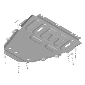 Защита Двигатель, Коробка переключения передач Renault Scénic III ( 2009-2012 ) г. арт: 71721-9