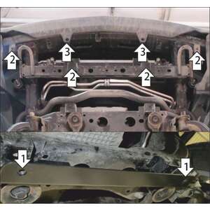Защита Радиатор Sollers ST6 ( 2023- ) г. арт: 78308-2 photo2 Интернет магазин Автоаксессуаров Защита картера, МКПП, АКПП, РК, ТБ (Мотодор)