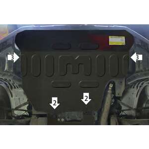 Защита Двигатель Subaru Levorg ( 2020- ) г. арт: 72201-2 photo1 Интернет магазин Автоаксессуаров Защита картера, МКПП, АКПП, РК, ТБ (Мотодор)