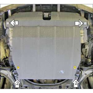 Защита Двигатель, Коробка переключения передач Suzuki Liana ( 2001-2004 ) г. арт: 72404-2 photo1 Интернет магазин Автоаксессуаров Защита картера, МКПП, АКПП, РК, ТБ (Мотодор)