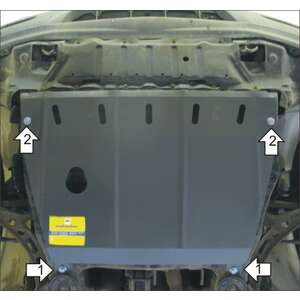Защита Двигатель; КПП Toyota Harrier ( 1998-2003 ) г. арт: 05001 photo1 Интернет магазин Автоаксессуаров Защита картера, МКПП, АКПП, РК, ТБ (Мотодор)