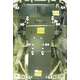 Защита Двигатель; Передний дифференциал; КПП Toyota Land Cruiser Prado 120 ( 2002-2009 ) г. арт: 15002 photo4 Интернет магазин Автоаксессуаров Защита картера, МКПП, АКПП, РК, ТБ (Мотодор)