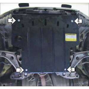 Защита Двигатель; КПП Toyota Probox/succeed ( 2002-2014 ) г. арт: 02522 photo1 Интернет магазин Автоаксессуаров Защита картера, МКПП, АКПП, РК, ТБ (Мотодор)