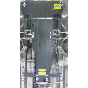 Кликните для увеличения изображения Защита Двигатель, Коробка переключения передач Toyota Progres ( 1997-2007 ) г. арт: 02558-2