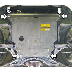 Защита Двигатель, Коробка переключения передач Toyota Spacio ( 2002-2004 ) г. арт: 04002-4