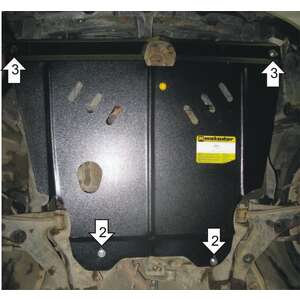 Защита Двигатель, Коробка переключения передач Toyota Sprinter Carib ( 1995-2001 ) г. арт: 02510-2