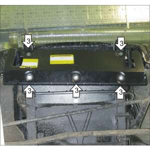 Защита Рулевые тяги UAZ Pickup ( 2009-2015 ) г. арт: 16506-7 photo1 Интернет магазин Автоаксессуаров Защита картера, МКПП, АКПП, РК, ТБ (Мотодор)