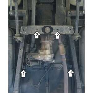 Защита Раздаточная коробка UAZ Pickup ( 2009-2015 ) г. арт: 16505-6