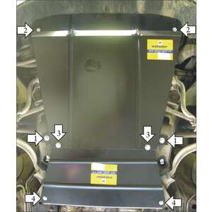 Защита Двигатель, Коробка переключения передач Volkswagen Passat B5+ ( 2000-2005 ) г. арт: 02720-3