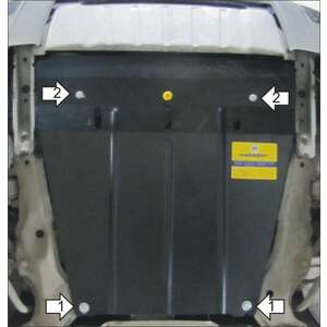 Защита Двигатель, Коробка переключения передач Volvo XC90 ( 2006-2010 ) г. арт: 02619-3 photo1 Интернет магазин Автоаксессуаров Защита картера, МКПП, АКПП, РК, ТБ (Мотодор)