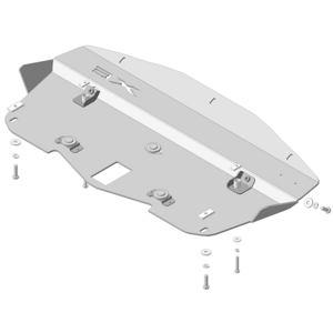 Защита Радиатор BMW X6 (e71, E72) ( 2012-2014 ) г. арт: 30206-2