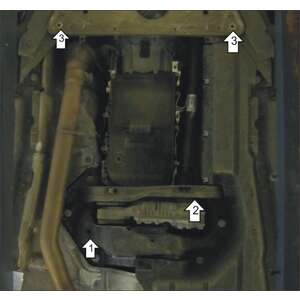 Защита Коробка переключения передач, Раздаточная коробка BMW X6 (e71, E72) ( 2008-2010 ) г. арт: 30207-5 photo3 Интернет магазин Автоаксессуаров Защита картера, МКПП, АКПП, РК, ТБ (Мотодор)