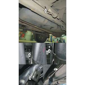 Защита Топливный бак Dodge Ram 1500 ( 2009-2015 ) г. арт: 32903-2 photo2 Интернет магазин Автоаксессуаров Защита картера, МКПП, АКПП, РК, ТБ (Мотодор)