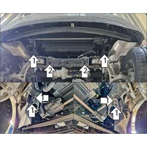 Защита Радиатор Dodge Ram 1500 ( 2024- ) г. арт: 32915 photo2 Интернет магазин Автоаксессуаров Защита картера, МКПП, АКПП, РК, ТБ (Мотодор)