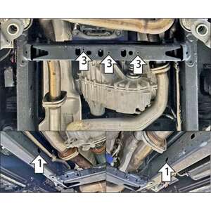 Защита Раздаточная коробка Dodge Ram 1500 RHO ( 2024- ) г. арт: 32921