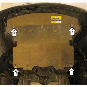 Защита Двигатель Infiniti G 35 ( 2006-2009 ) г. арт: 38002-4