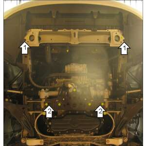 Защита Двигатель Lexus GS 300 ( 2008-2012 ) г. арт: 35001-2