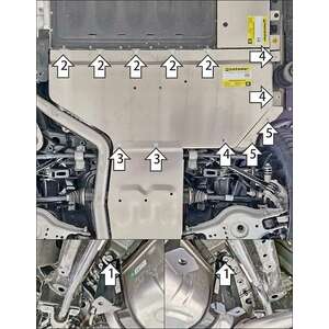 Кликните для увеличения изображения Защита Топливный бак Li L6 ( 2024- ) г. арт: 349904