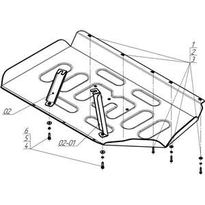 Кликните для увеличения изображения Защита Топливный бак Li L7 ( 2024- ) г. арт: 349910