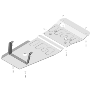 Защита Двигатель, Передний дифференциал, Коробка переключения передач, Радиатор, Раздаточная коробка Mercedes-benz Vito ( 2009-2014 ) г. арт: 31206-2