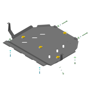 photo Защита Задний Бампер Mitsubishi Pajero IV ( 2006-2012 ) г. арт: 31319-2