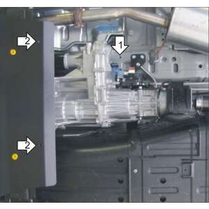 Защита Раздаточная коробка Mitsubishi Pajero IV ( 2012-2020 ) г. арт: 381304-2