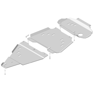 Защита Двигатель, Коробка переключения передач, Раздаточная коробка Nissan Pathfinder ( 2010-2014 ) г. арт: 31404-4 photo1 Интернет магазин Автоаксессуаров Защита картера, МКПП, АКПП, РК, ТБ (Мотодор)