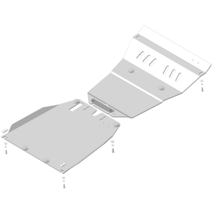 Защита Двигатель, Коробка переключения передач, Радиатор Ssangyong Rexton ( 2012-2015 ) г. арт: 32801-4 photo1 Интернет магазин Автоаксессуаров Защита картера, МКПП, АКПП, РК, ТБ (Мотодор)