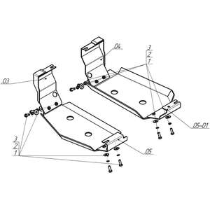 Защита Топливный бак Suzuki Grand Vitara ( 2008-2012 ) г. арт: 32402-3 photo2 Интернет магазин Автоаксессуаров Защита картера, МКПП, АКПП, РК, ТБ (Мотодор)