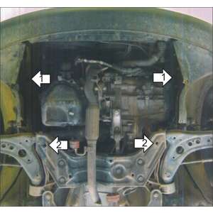 photo Защита Двигатель; КПП Volkswagen Polo ( 2001-2009 ) г. арт: 32704