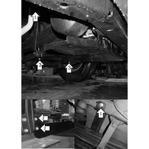 Защита Двигатель Kamaz 65806 ( 2015-2022 ) г. арт: 27711-3 photo2 Интернет магазин Автоаксессуаров Защита картера, МКПП, АКПП, РК, ТБ (Мотодор)