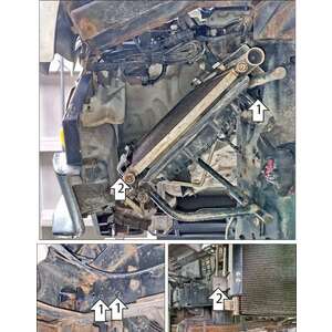 Защита Радиатор Кондиционера Kamaz Компас 12 ( 2023- ) г. арт: 27724-2 photo2 Интернет магазин Автоаксессуаров Защита картера, МКПП, АКПП, РК, ТБ (Мотодор)